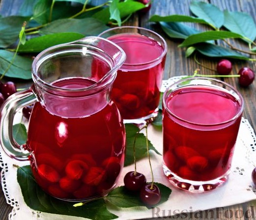 Компот вишнёвый