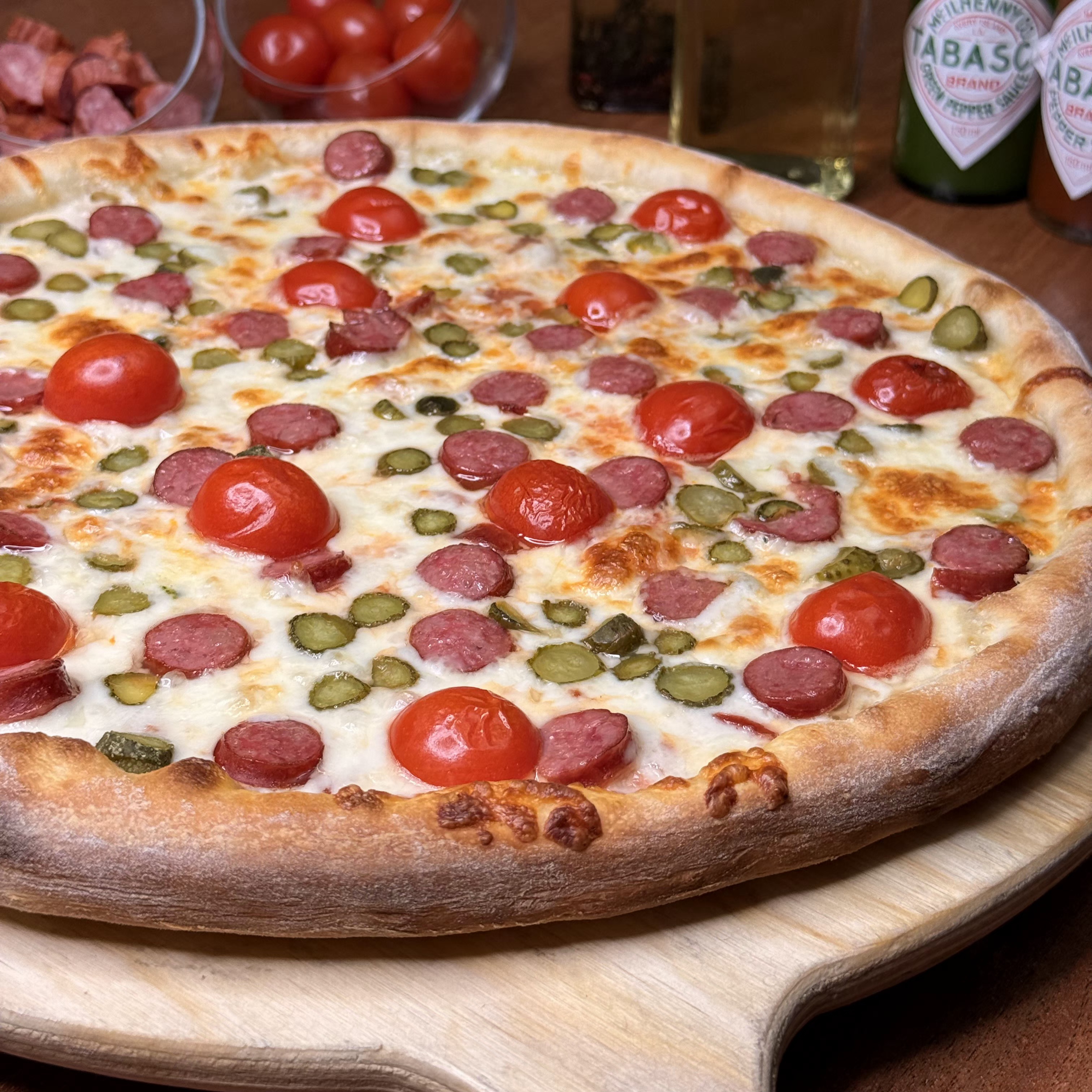 Пицца "Охотничья" D=35 см